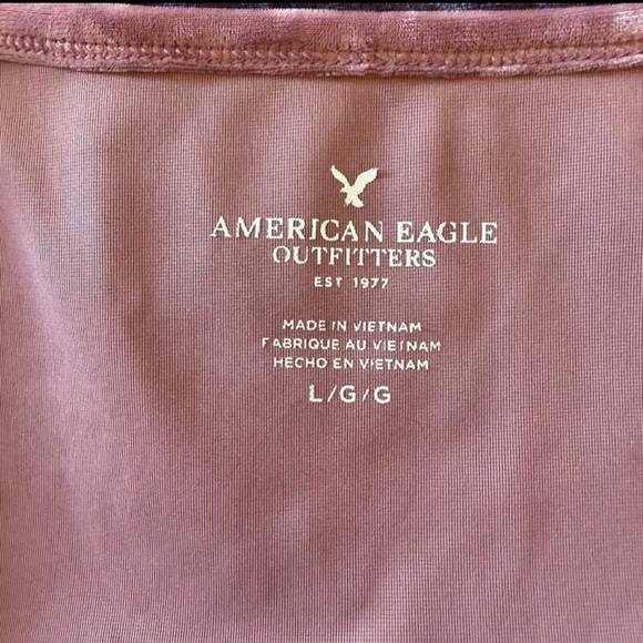 American Eagle Vintage Y2K halloween Pink Purple Ombré Velvet T
Shirt - Picture 7 of 10